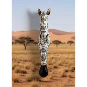 Unique   Tribal Vintage Zebra mask